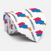 アルメニアの地図 ネクタイ (ロール)