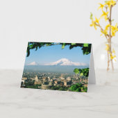 アルメニアの市内案内応答カード カード (黄色い花)