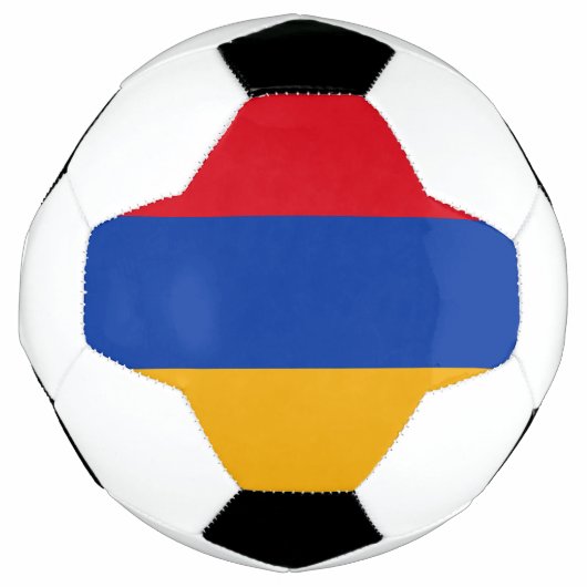 アルメニアの愛国的な旗 サッカーボール (正面)