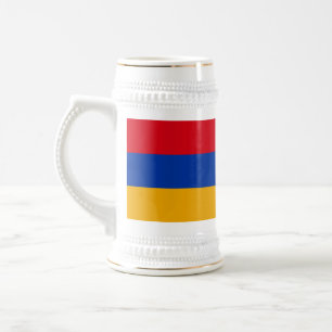 アルメニアの愛国的な旗 ビールジョッキ