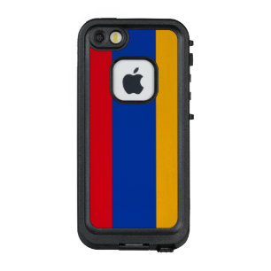 アルメニアの愛国的な旗 LifeProof FRÄ’ iPhone SE/5/5sケース