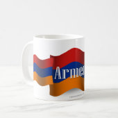アルメニアの振る旗 コーヒーマグカップ (正面左)