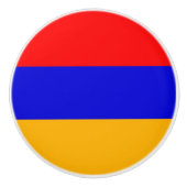 アルメニアの旗とセラミックノブの引っ張り セラミックノブ (正面)