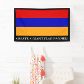 アルメニアの旗 横断幕 (インサイチュ)