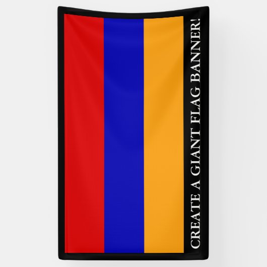 アルメニアの旗 横断幕 (縦)