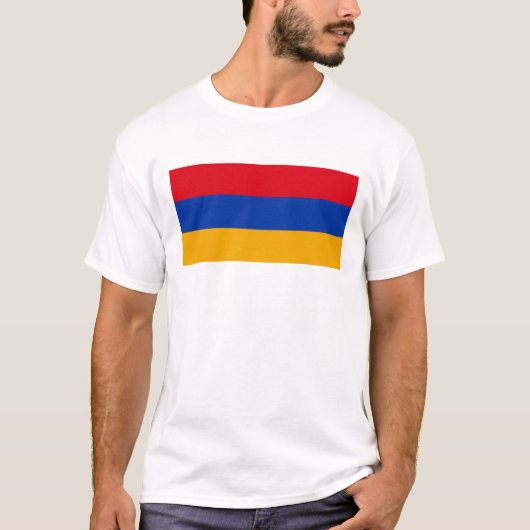 アルメニアの旗 Tシャツ (正面)