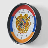 アルメニアの時計 壁時計 (傾斜)