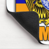 アルメニアの紋章付き外衣 マウスパッド (コーナー)