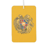 アルメニアの紋章 カーエアーフレッシュナー (正面)