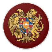 アルメニアの紋章 セラミックノブ (正面)