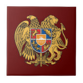 アルメニアの紋章 タイル (正面)