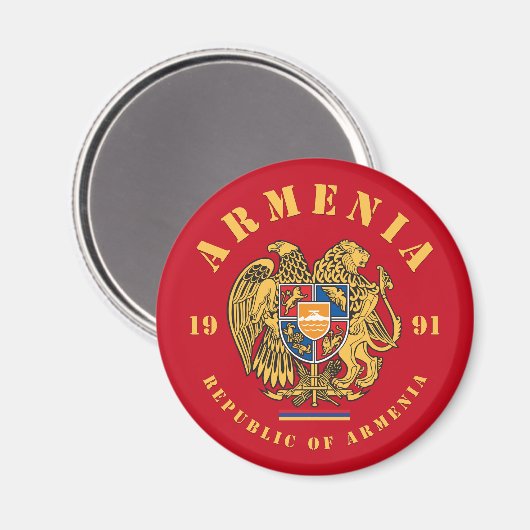アルメニアの紋章 マグネット (正面/裏面)