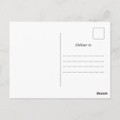 アルメニアの紫の花 ポストカード (裏面)