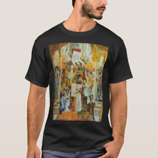 アルメニアの起源のTシャツの黒 Tシャツ