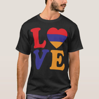 アルメニアを愛する Tシャツ