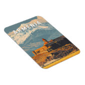 アルメニアイラストレーショントラベルアートヴィンテージ マグネット (右側)