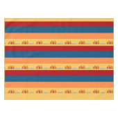 アルメニアカスタムコットンテーブルクロス， 52"x70" テーブルクロス (正面(横))