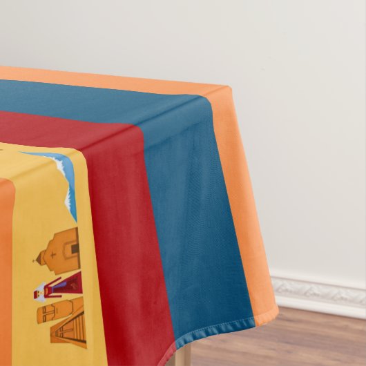 アルメニアカスタムコットンテーブルクロス， 52"x70" テーブルクロス (インサイチュ)