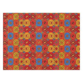 アルメニアカスタムフォークコットンテーブルクロス52"x70" テーブルクロス (正面(横))