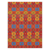 アルメニアカスタムフォークコットンテーブルクロス52"x70" テーブルクロス (正面)