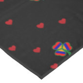 アルメニアカスタム国旗の木綿テーブルクロス， 52"x70" テーブルクロス (アングル)