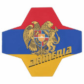 アルメニアサッカー&アルメニア国旗/スポーツ サッカーボール (フラット)