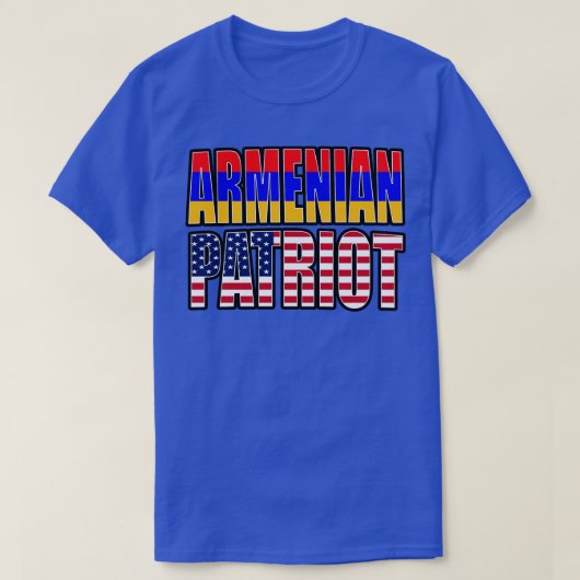 アルメニアドアメリカンプライド伝統国旗の贈り物 Tシャツ (デザイン正面)