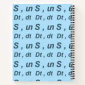 アルメニアドアルファベットシリーズ ノートブック (裏面)