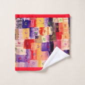 アルメニアドアルファベットタオル バスタオルセット (ウォッシュタオル)