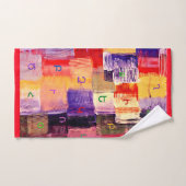 アルメニアドアルファベットタオル バスタオルセット (ハンドタオル)