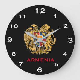 アルメニアドウォールクロックホームアンドオフィス ラージ壁時計