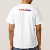 アルメニアドサッカーTシャツ Tシャツ (裏面)