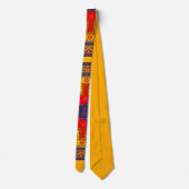 アルメニアフォークアートネックタイ ネクタイ (裏面)