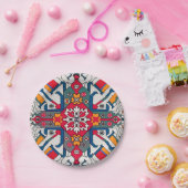 アルメニアフォークアート紙プレート ペーパープレート (パーティー)