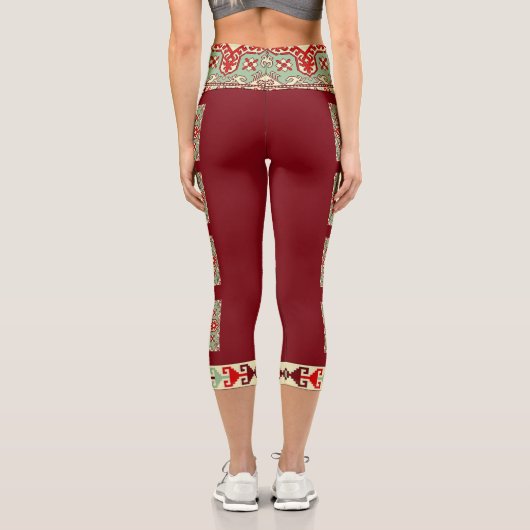 アルメニアフォークアート2カプリレギンス カプリレギンス (裏面)