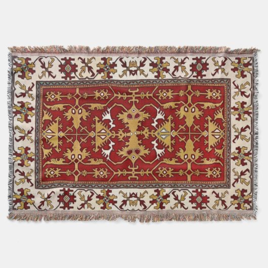 アルメニアフォークアート スローブランケット (正面)