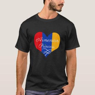アルメニアプリンセスシャツハートデザイン Tシャツ