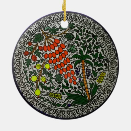 アルメニアンセラミックフルーツオーナメント セラミックオーナメント (裏面)