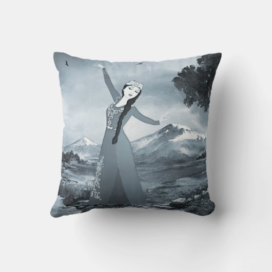 アルメニアンダンサー装飾用クッション クッション (裏面)