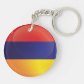 アルメニア丸アイコン国旗 キーホルダー (裏面)