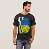 アルメニア人のための私の誇りを持ったDnaアートサフ国旗のアートサフ Tシャツ (正面フル)