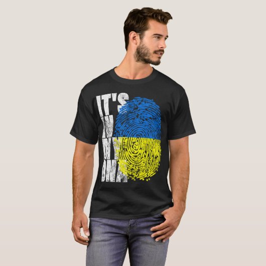 アルメニア人のための私の誇りを持ったDnaアートサフ国旗のアートサフ Tシャツ (正面フル)