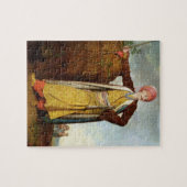 アルメニア人のポートレート、1771年(キャンバスの油) ジグソーパズル (横)