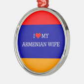 アルメニア人の妻が大好き メタルオーナメント (左)