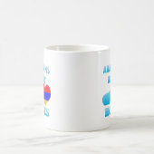 アルメニア人は私のHomiesです コーヒーマグカップ (中央)