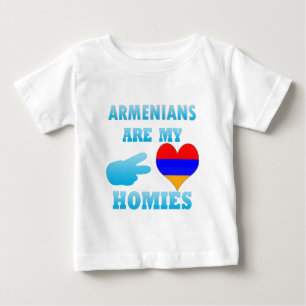 アルメニア人は私のHomiesです ベビーTシャツ