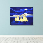 アルメニア人ダンサーがキャンバス印刷を拡張 キャンバスプリント (インサイチュ (ウッドフロア))