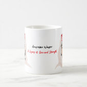 アルメニア人女性：愛と強さの遺産 コーヒーマグカップ (中央)