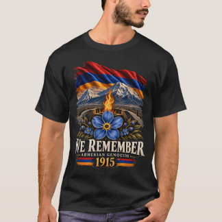 アルメニア人虐殺事件1915を忘れない Tシャツ