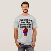 アルメニア人虐殺Tシャツ Tシャツ (正面フル)